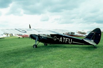 Leopard Moth G-ATFU Stoughton 5 July 1980  John Bell